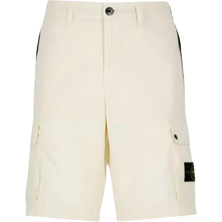 Шорты повседневные камуфляжные STONE ISLAND бежевые