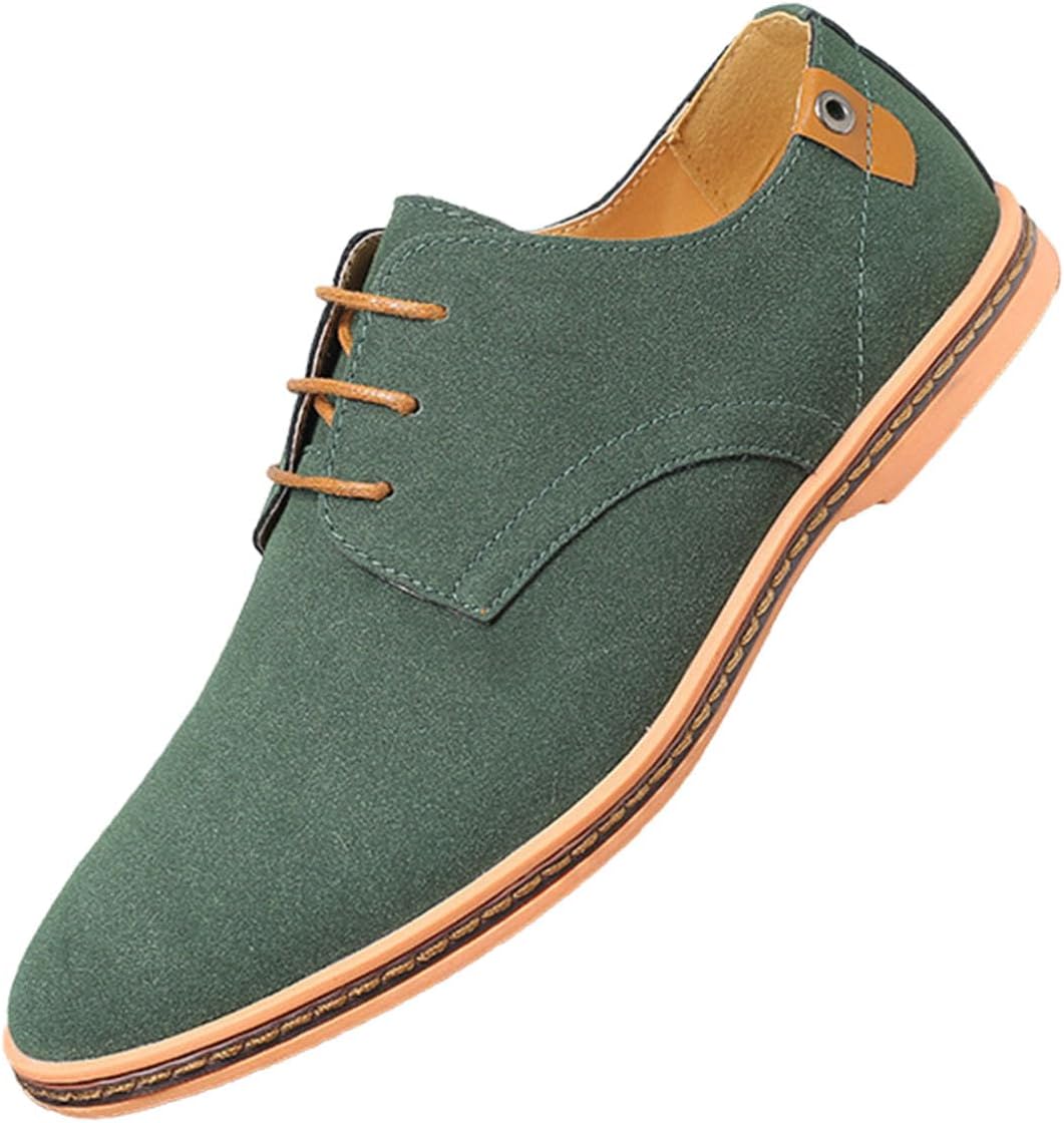 

Мужские замшевые оксфорды, формальные и повседневные прогулочные туфли, мужские замшевые туфли, повседневные шнурки-оксфорды (коричневые, размер 12) Cpmbfdc