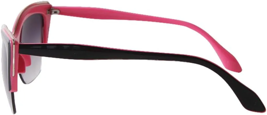 

Женские солнцезащитные очки MUTYNE в винтажном стиле «кошачий глаз», полуободковые, модные, мужские, для активного отдыха, с защитой от УФ-излучения UV400, C3 Red