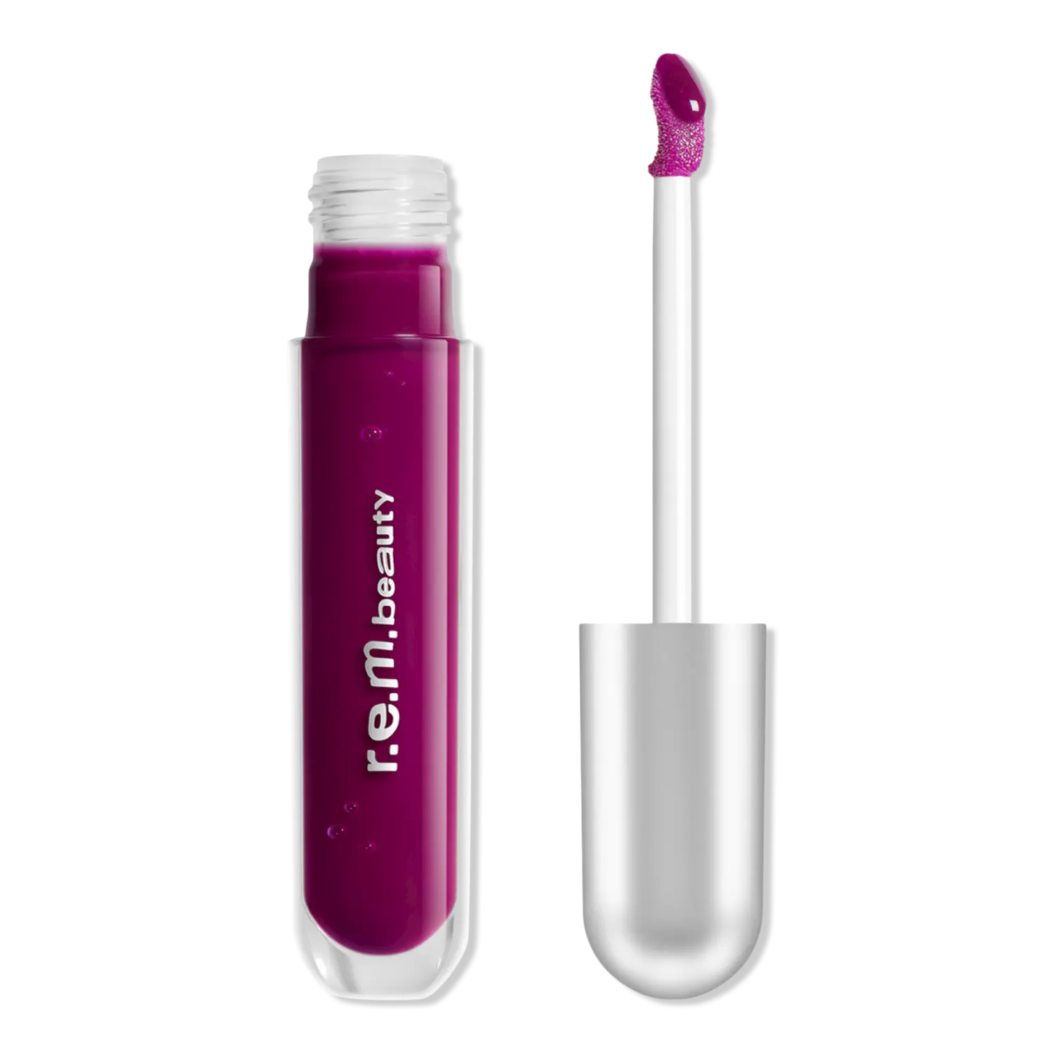 

Бальзам для губ Essential Drip Glossy Balm r.e.m. beauty, juice box (deep, punchy berry)