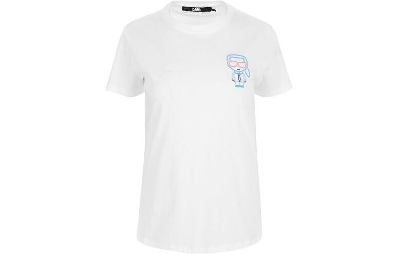 

Футболка женская белая Karl Lagerfeld