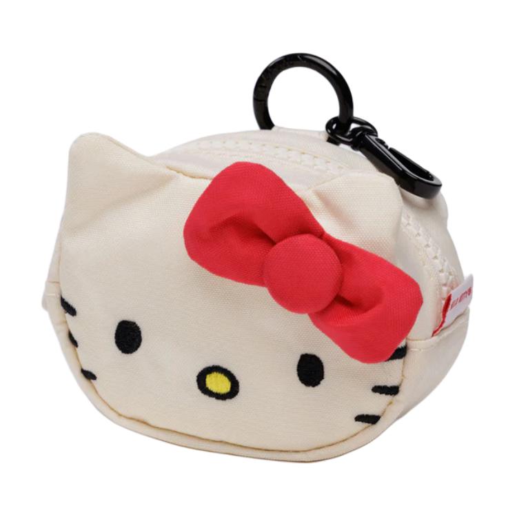 

Sanrio Кошелек для монет Baggu Collaboration из нейлона с подвеской, женский, цвет экрю