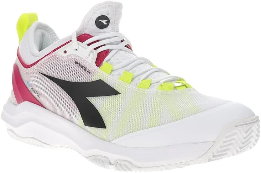Кроссовки теннисные Diadora Speed Blushield Fly 4 Plus Clay, White — фото 2