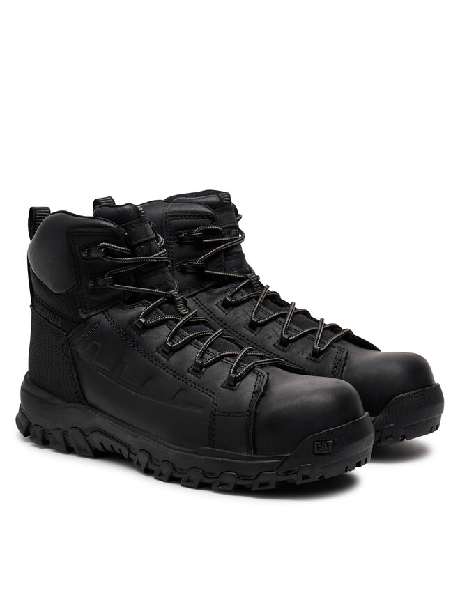 Ботильоны на шнуровке CAT Footwear Threshold Rebound Wp Nm Ct S7L Hro Fo Sr P726046 Schwarz — фото 2