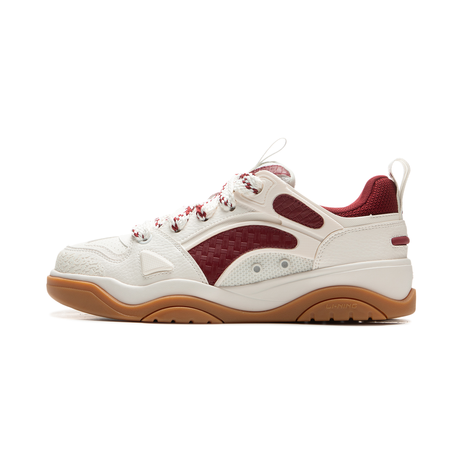 

Кроссовки для скейтбординга LiNing Jingcheng 2.0 V2 Low-Top, мужские, белые, красные