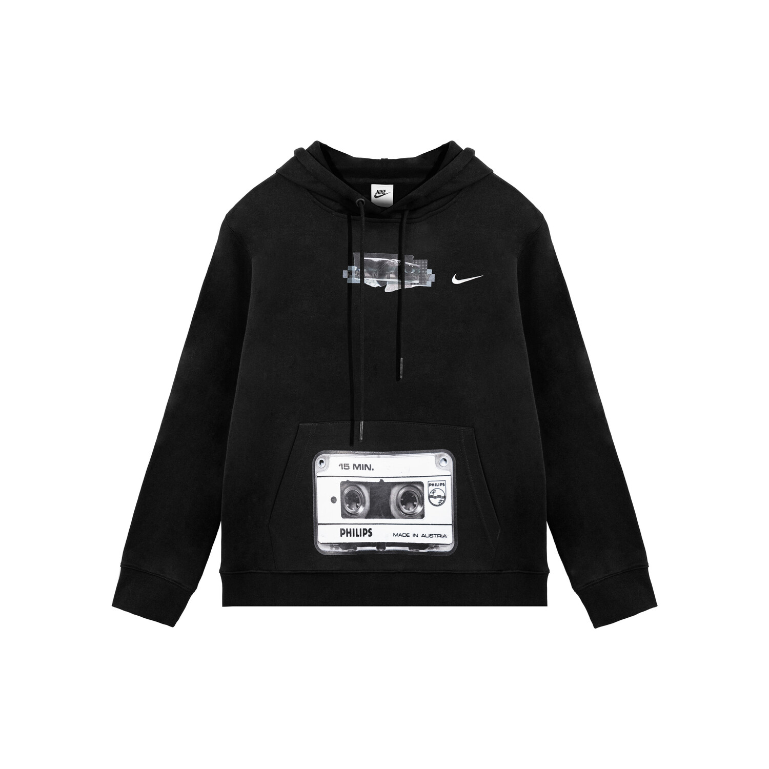 

Толстовка унисекс черная Nike, черный