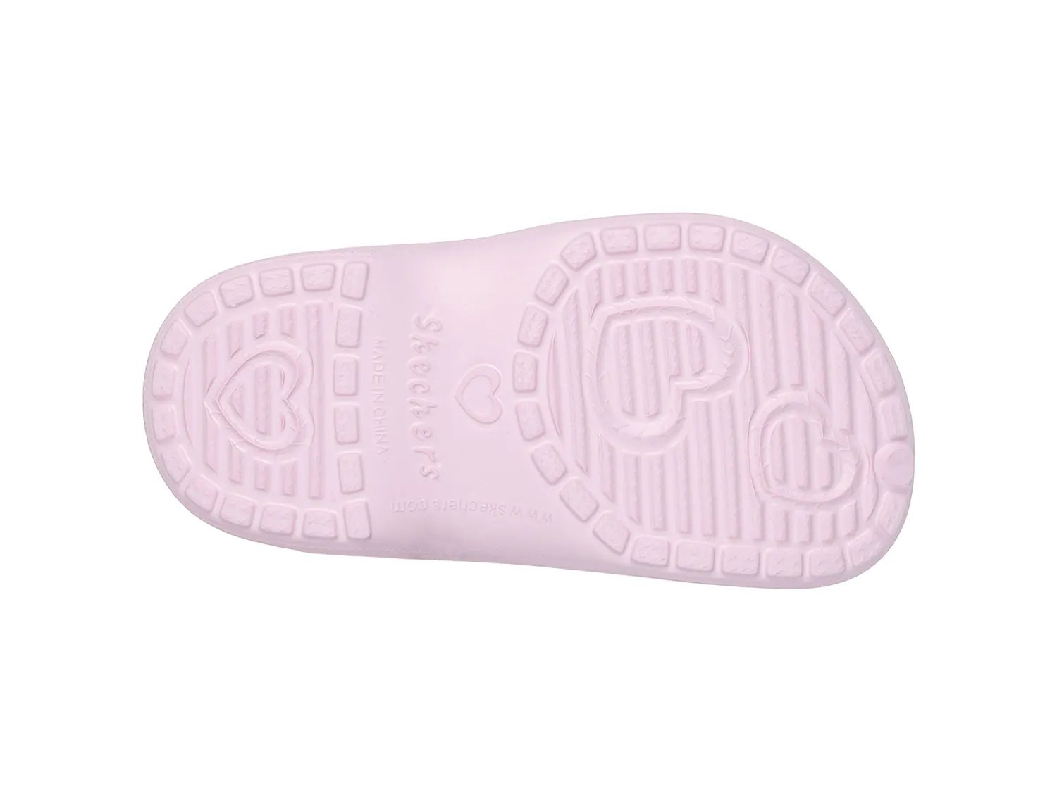 Сабо Skechers Foamies Heart Charmer Girly Land Light-Up Clog - Kids', светло-розовый — фото 4