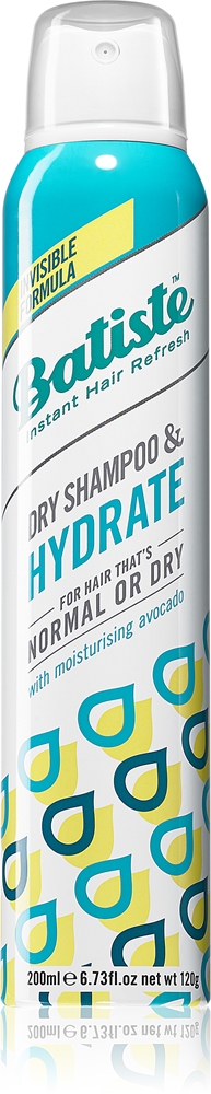 

Сухой шампунь Hydrate для сухих и нормальных волос Batiste, 200 мл