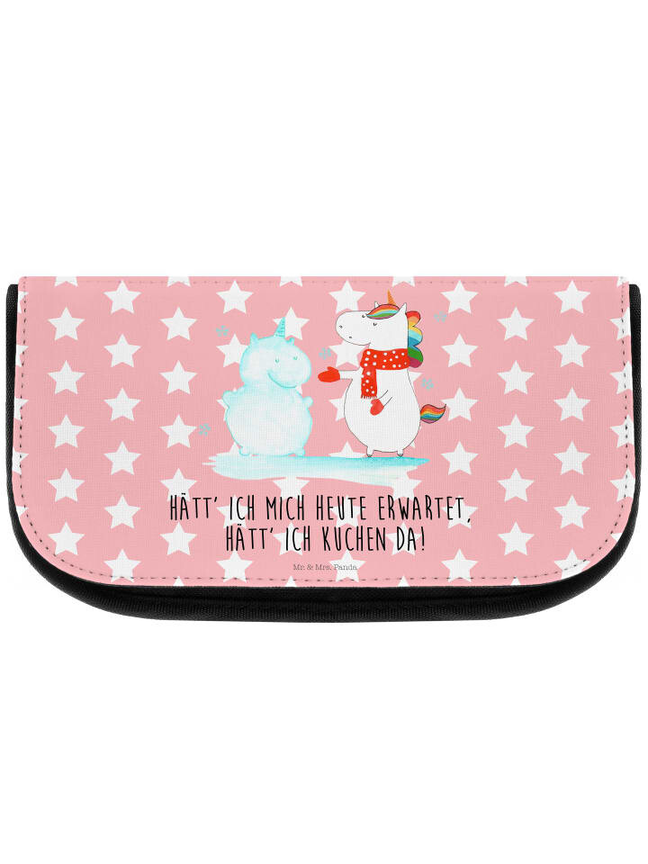 

Косметичка Mr & Mrs Panda Einhorn Schneemann, цвет rot pastell