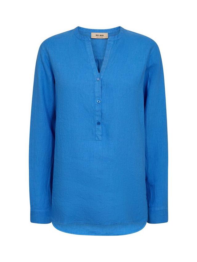 

Топ Danna из чистого льна MOS MOSH, Mid Blue