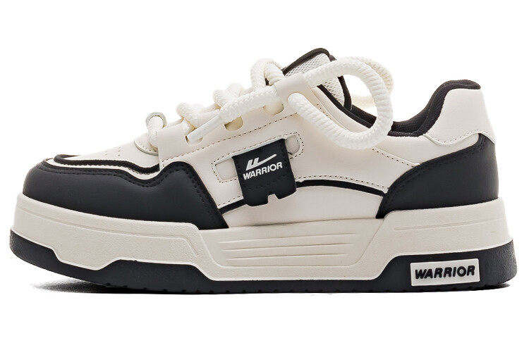 

Кроссовки WARRIOR Skateboard Shoes Women's Low-Top Beige Black, Черный, Кроссовки WARRIOR Skateboard Shoes Women's Low-Top Beige Black