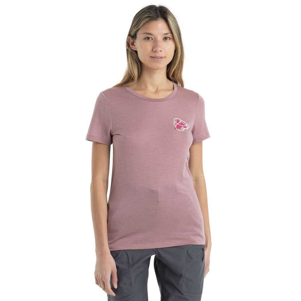 

Футболка Icebreaker 150 Tech Lite II Community Merino, розовый