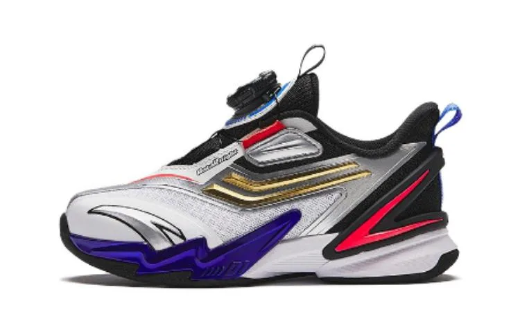Antakids Кроссовки детские низкие Cushioning, Wear Resistant Black White для детей 3-7 лет
