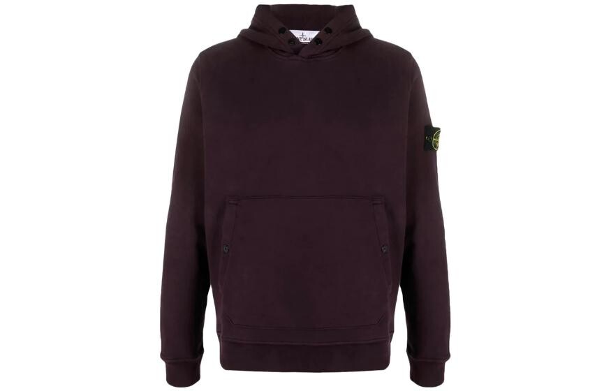 

Толстовка мужская Stone Island, темно-бордовый