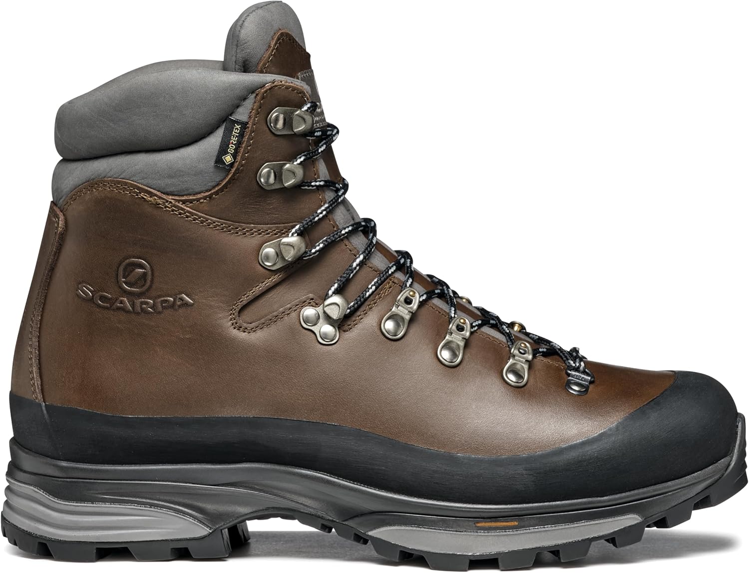 Мужские ботинки SCARPA Kinesis Pro GTX с водонепроницаемой мембраной Gore-Tex для походов и туризма, Ebony — фото 3