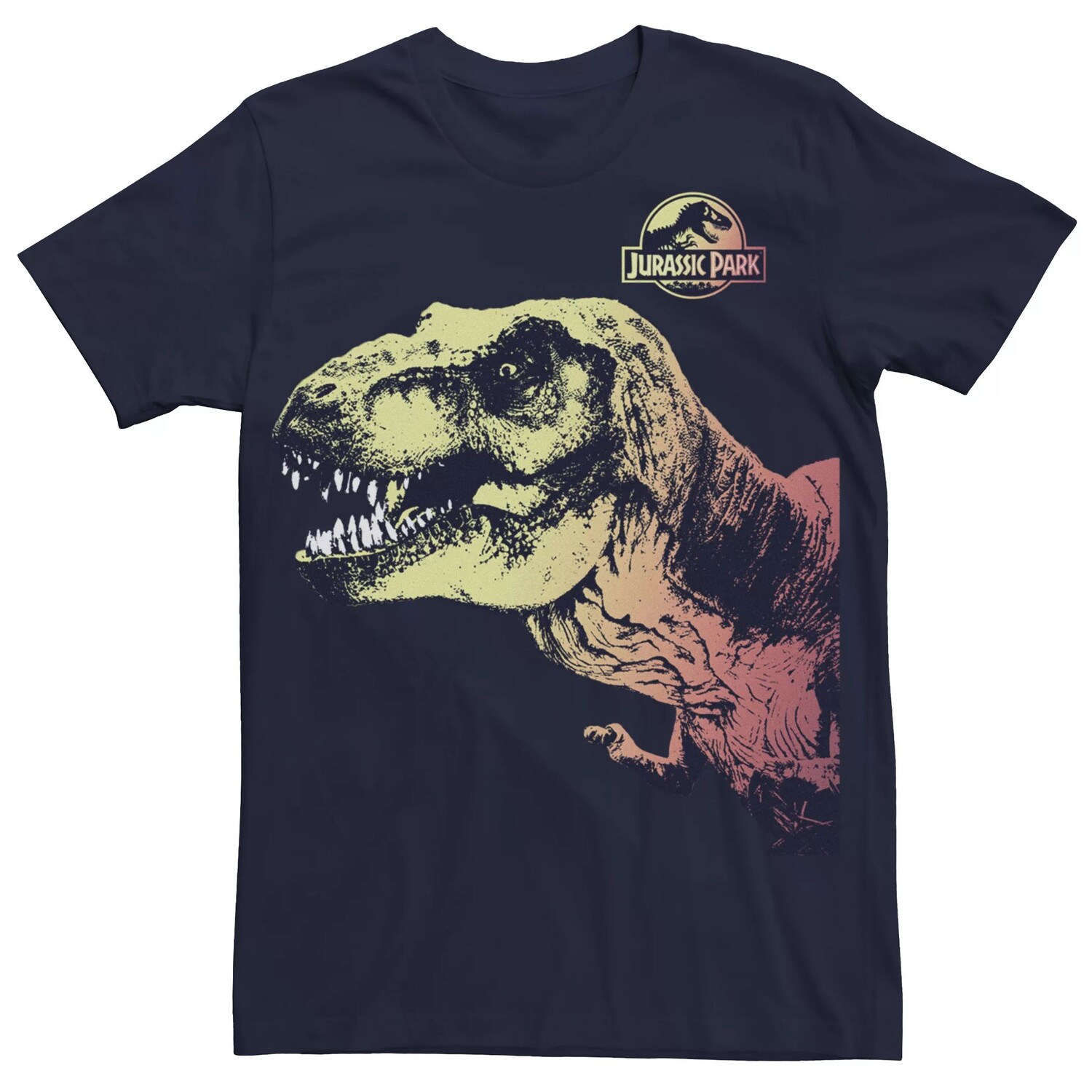 

Мужская футболка Jurassic Park Sunset Rex Licensed Character