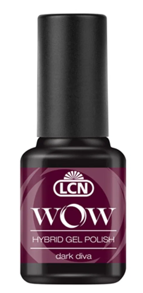 Гибридный гель-лак «Wow Hybrid Gel Polish No. 25 Dark Diva» от LCN, 8 мл Lcn