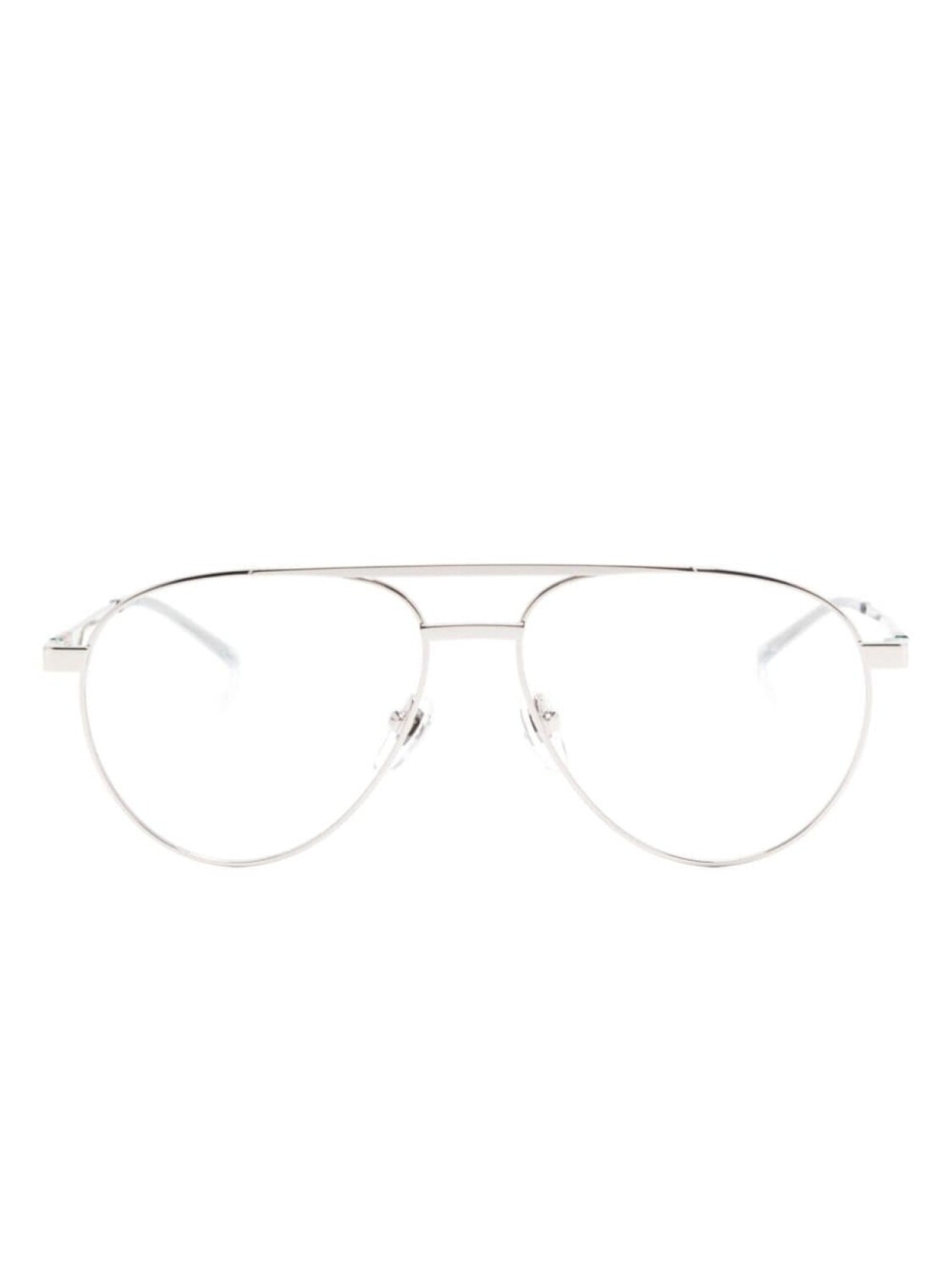

Очки-пилоты Gucci Eyewear, серебряный