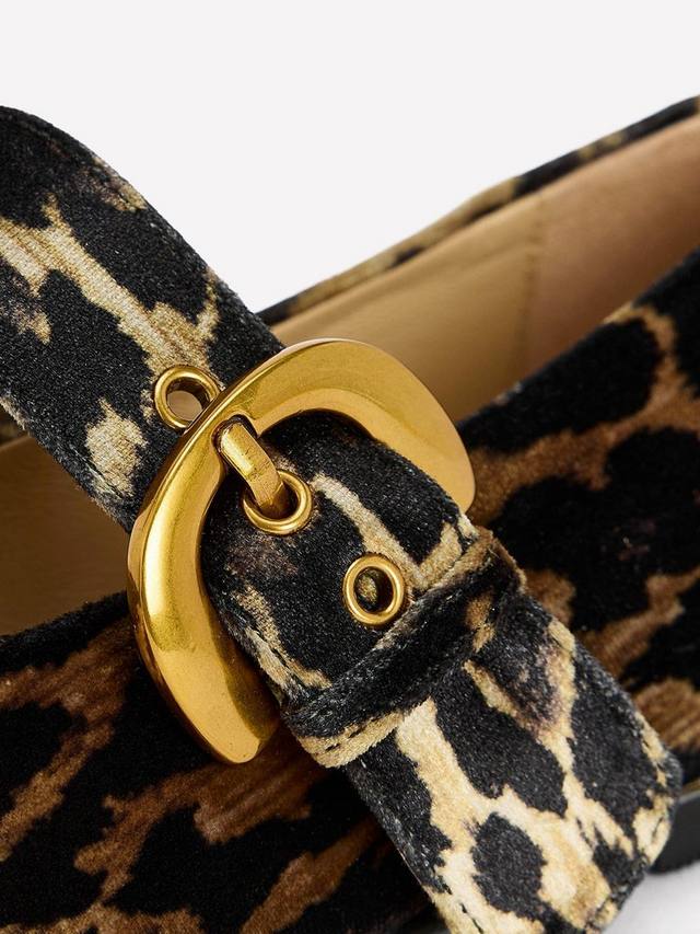 Туфли-лодочки Kylie Buckle с леопардовым принтом Mary Jane Boden, Multi — фото 3
