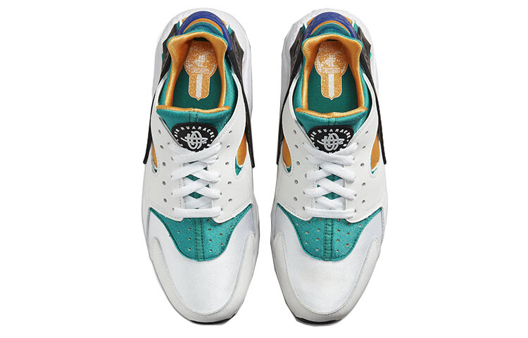 Смола Nike Air Huarache бело-синяя изумрудная — фото 3