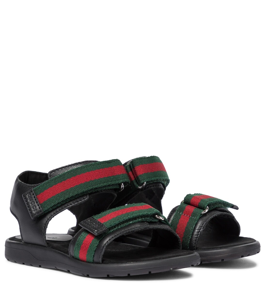 

Сандалии с пайетками Gucci, черный