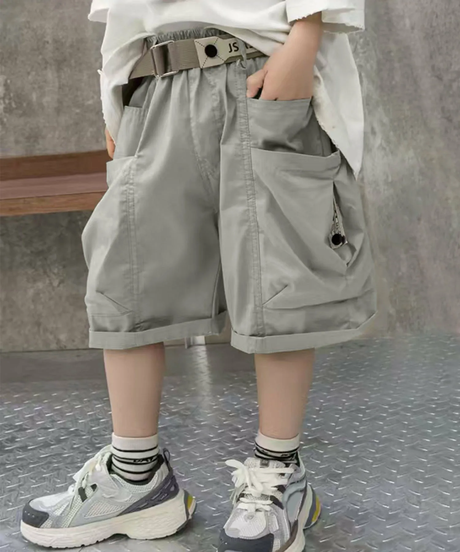 Шорты Aimoha Kids, Light gray