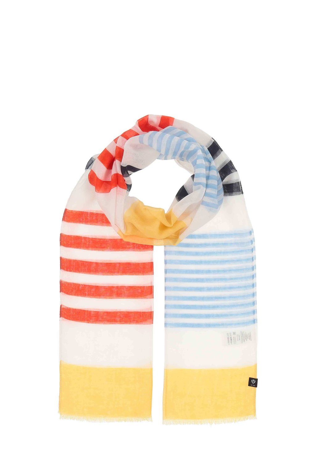 

Шарф SUMMER STRIPES STOLA FRAAS, синий