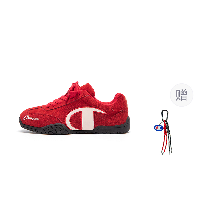 Champion Kids Vintage Racing Shoes устойчивые к истиранию низкие кроссовки для скейтбординга Aurora Red детские — фото 2