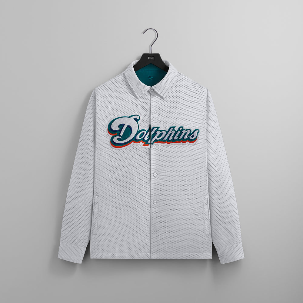 

Рубашка Kith & '47 for the NFL: Dolphins Reversible Ginza, белый