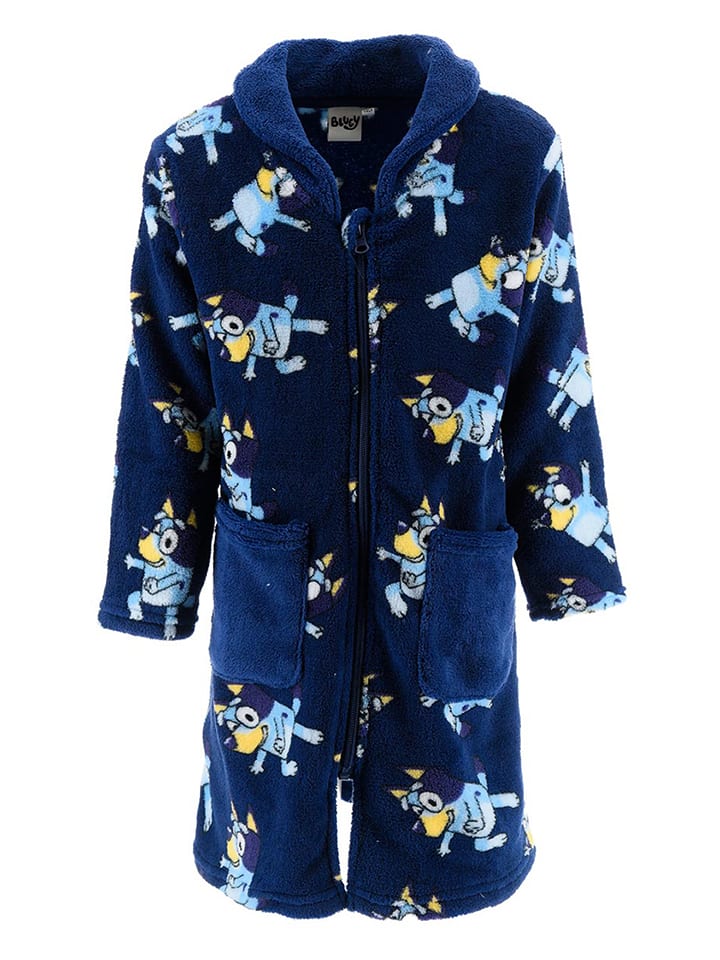 

Bluey Халат "Блюи" темно-синего цвета