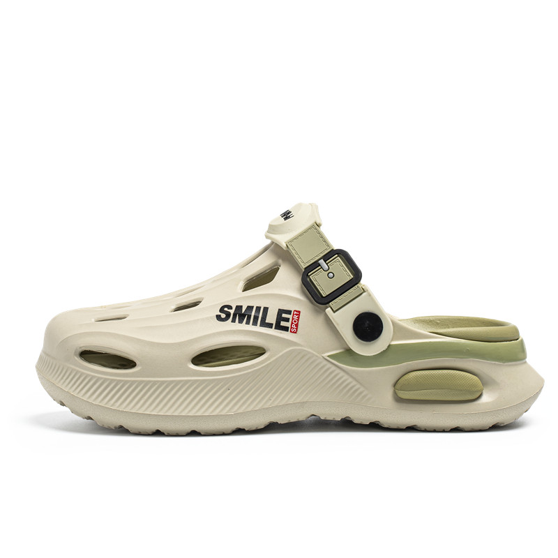 

NANJIREN Клоги мужские бежево-зеленые, цвет Beige Green