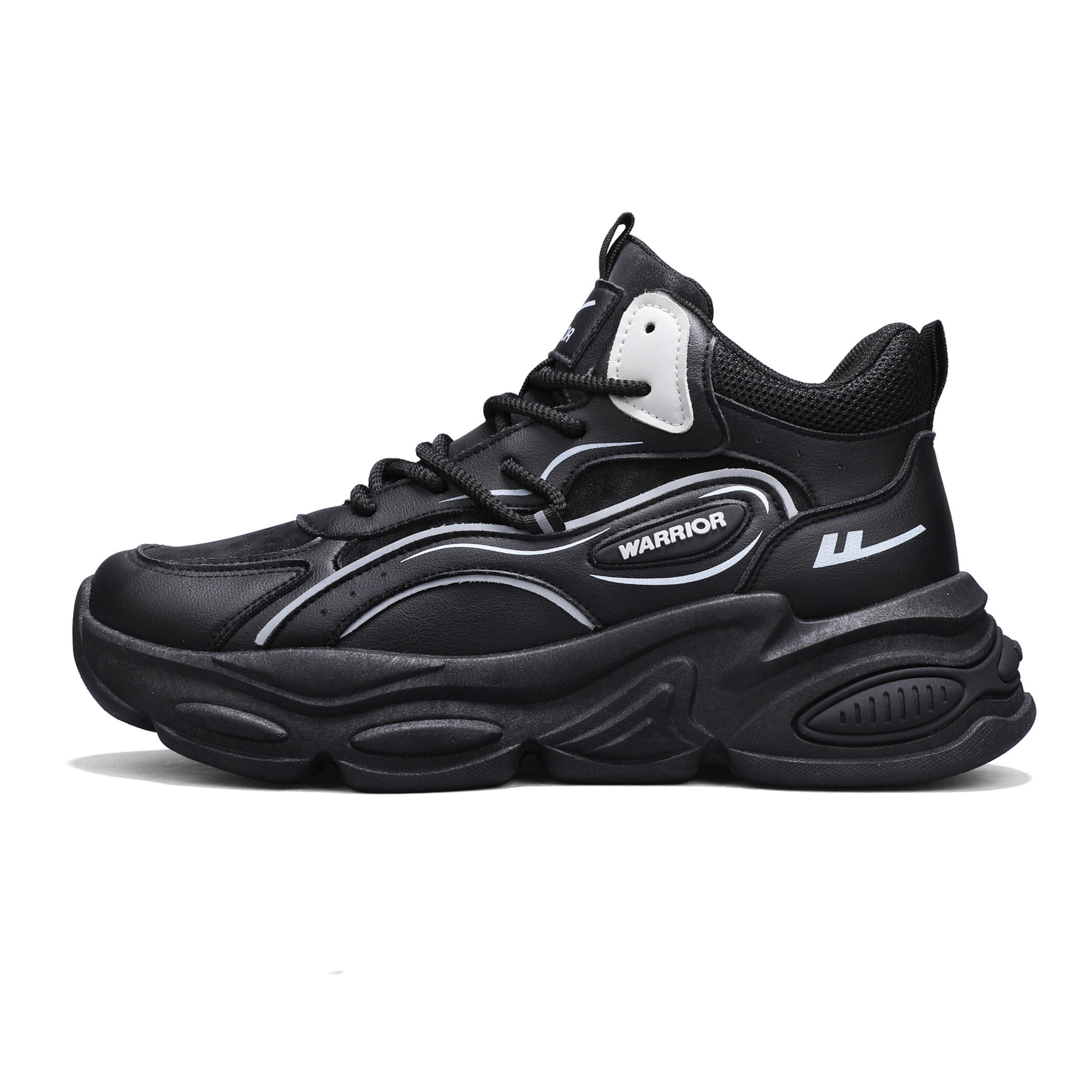 

WARRIOR Кроссовки Chunky мужские Mid top Beige/Gray/Green, Beige/Dark Blue/Gray, Gray, Black