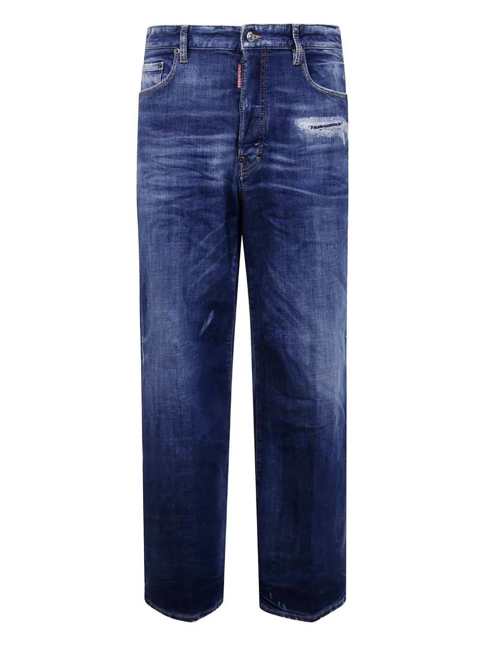 

Джинсы с эффектом потертости DSQUARED2, синий