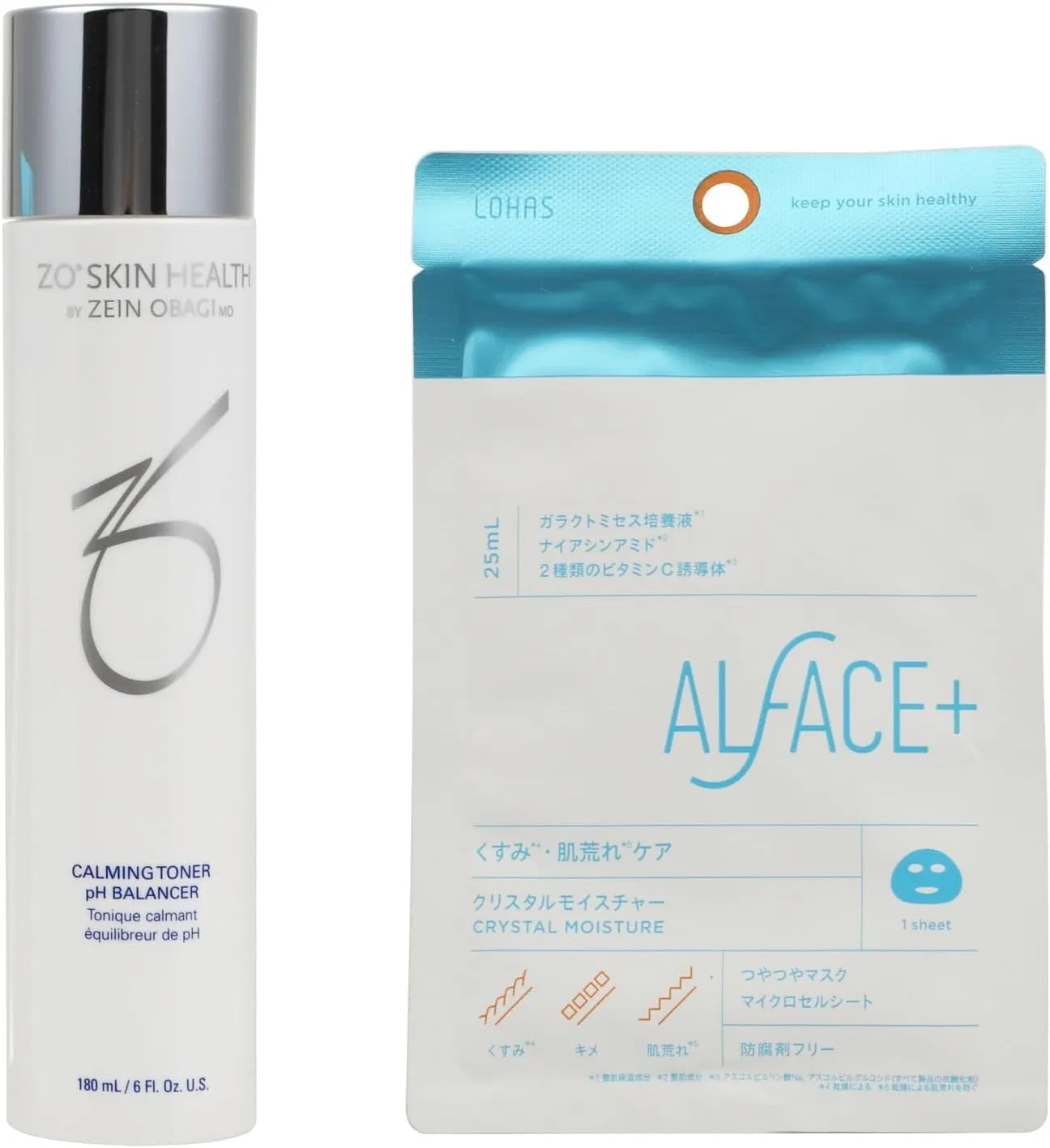 Тоник — Zeoskin Balancer Toner & Orphesus Face Mask, Crystal Moisture, 2 предмета, 180 мл