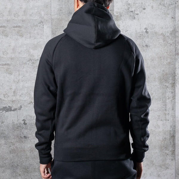 Куртка Air Jordan Sports hooded Fleece Lined Jacket Black, черный — фото 3