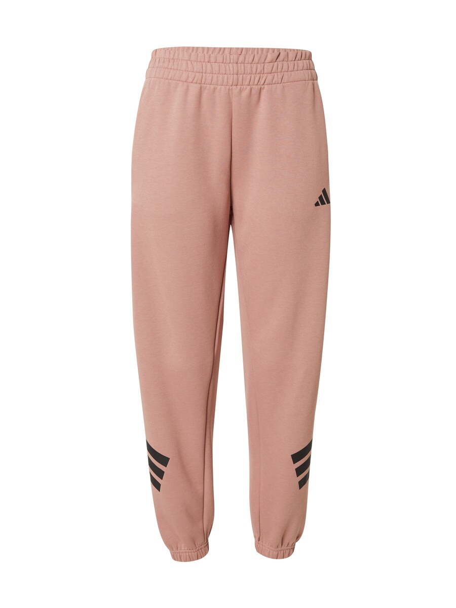 

Зауженные тренировочные брюки ADIDAS SPORTSWEAR FI 3S, темно-розовый