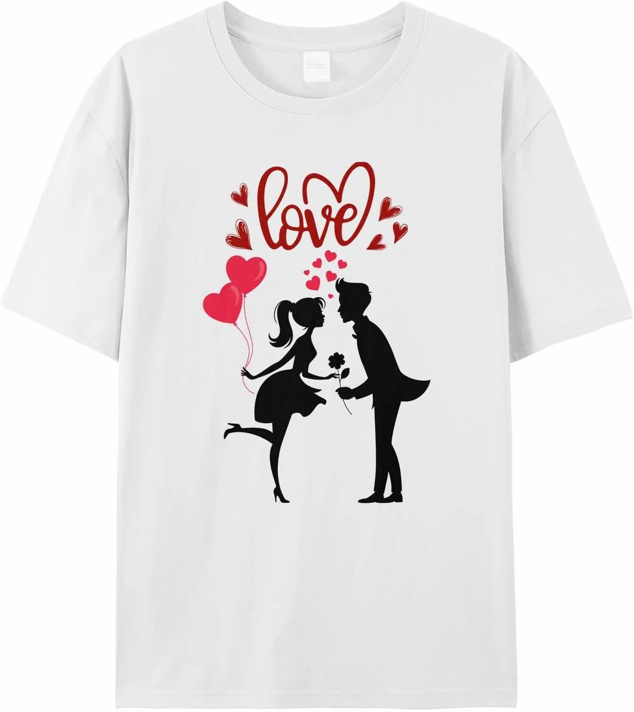 

Футболка мужская Hearts Romantic Lover jdudh