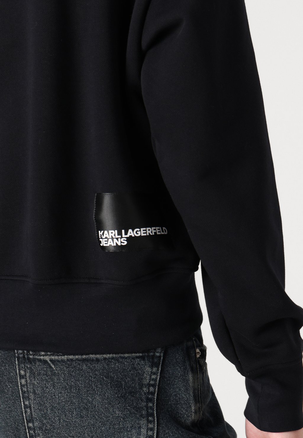 

Толстовка BLEACH LOGO Karl Lagerfeld Jeans, черный