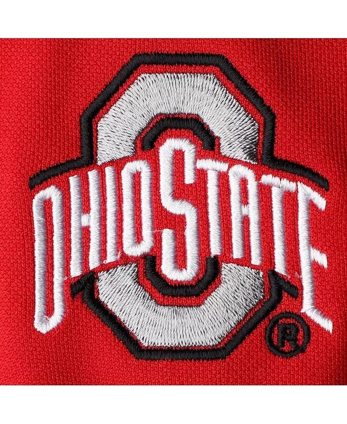 Комплект из 2 предметов для поддержки Big Girls Scarlet Ohio State Buckeyes Little King Apparel, красный — фото 3