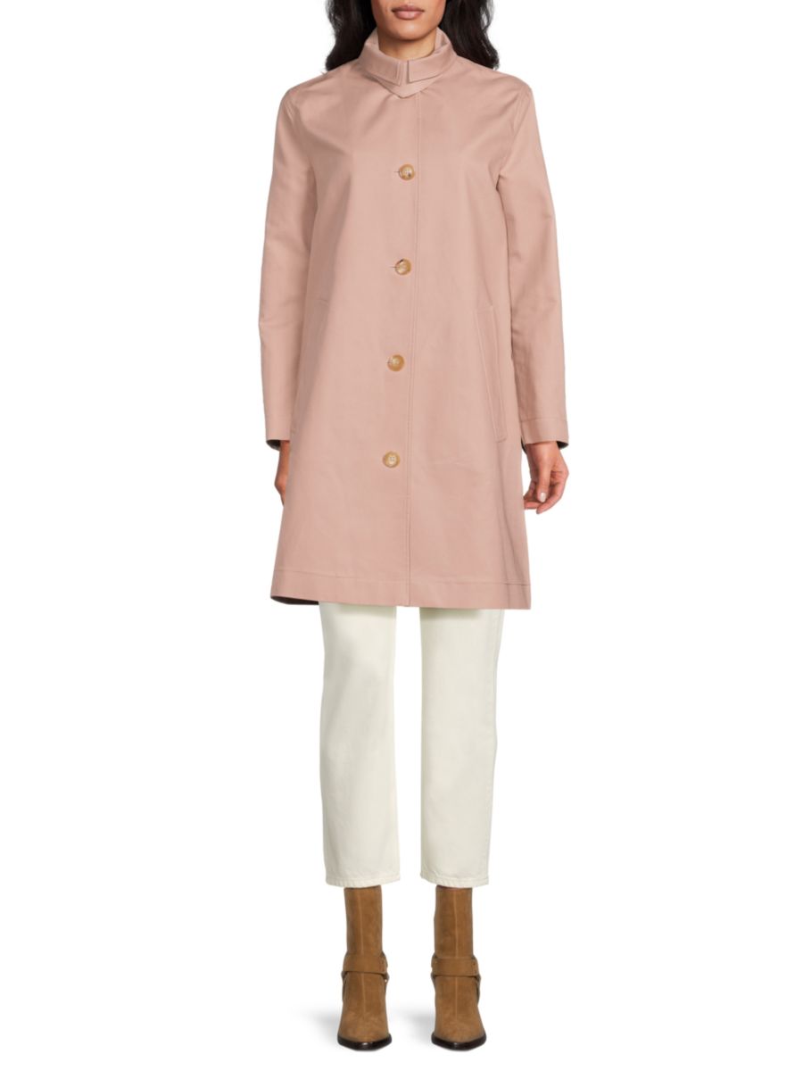 

Хлопковое однотонное пальто Bally, цвет Mauve, Розовый, Хлопковое однотонное пальто Bally, цвет Mauve