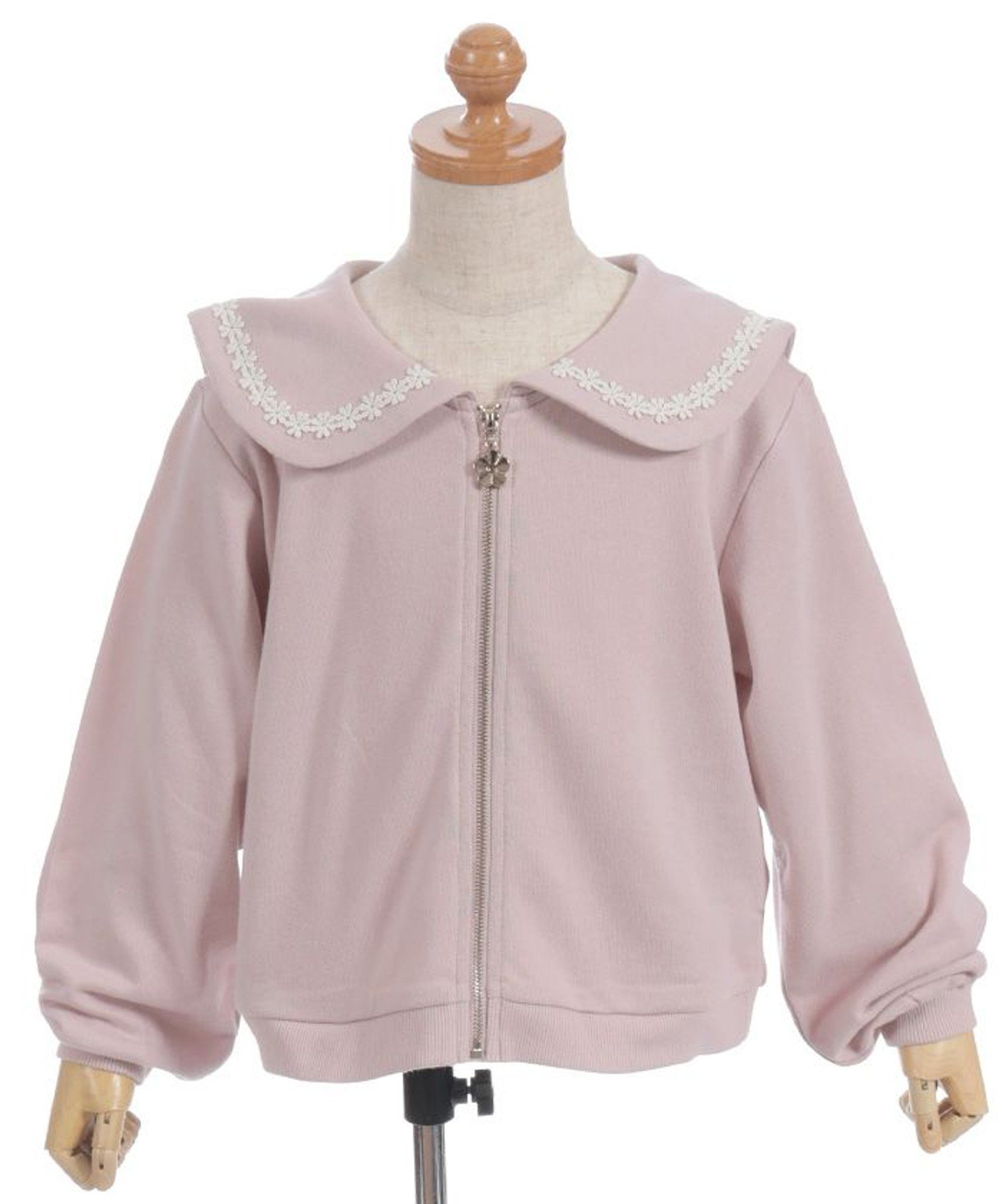 Кардиган Блузон с вышивкой «Ягода» Axes Femme Kids, pink — фото 2