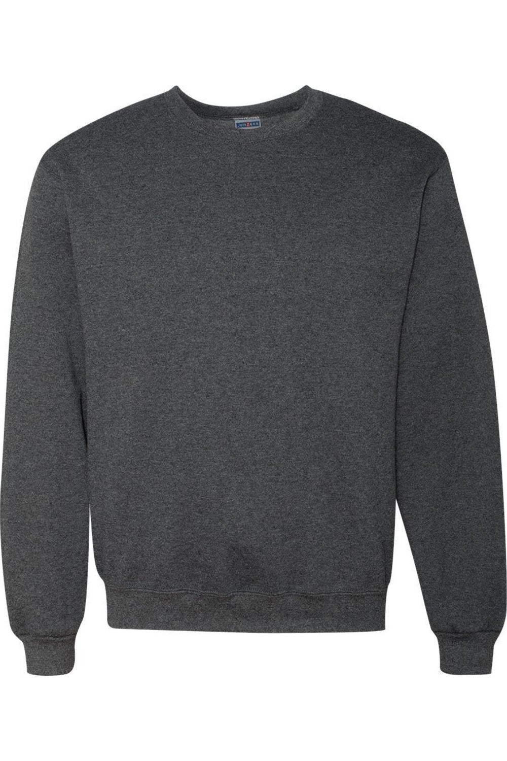 

Толстовка JERZEES Super Sweats NuBlend с круглым вырезом, цвет black heather