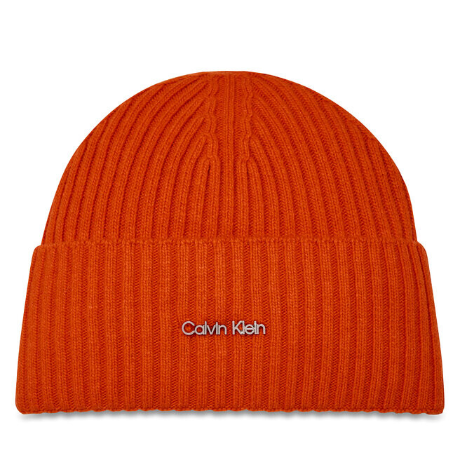 

Шапка Calvin Klein CkMust Logo, оранжевый