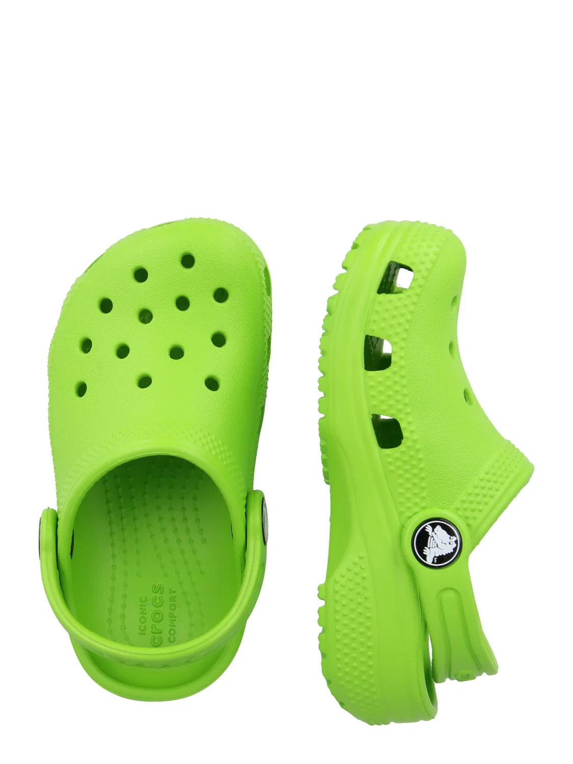 Сандалии Crocs Classic в цвете Яблоко — фото 2