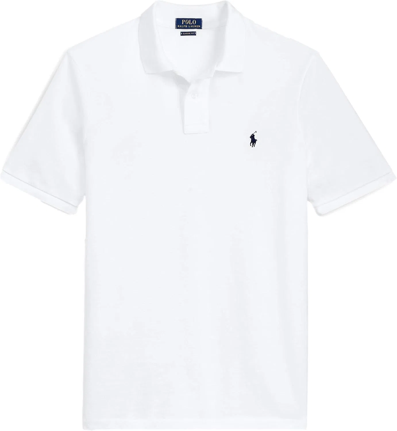 Мужская классическая рубашка поло POLO RALPH LAUREN, Basic White