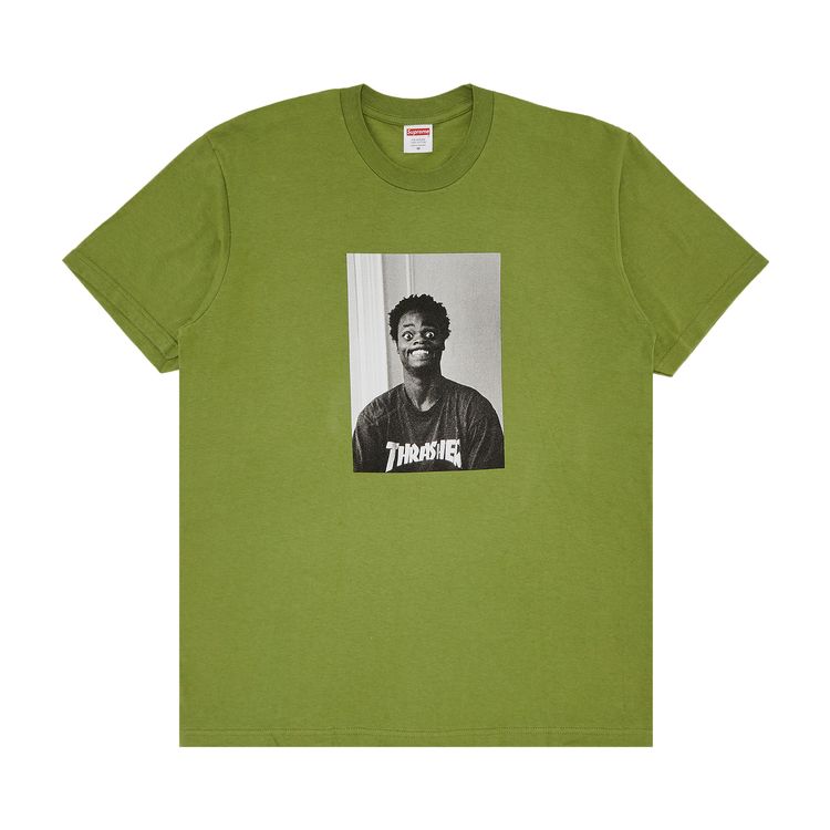 

Футболка Supreme x Thrasher Harold Tee 'Moss', зеленый