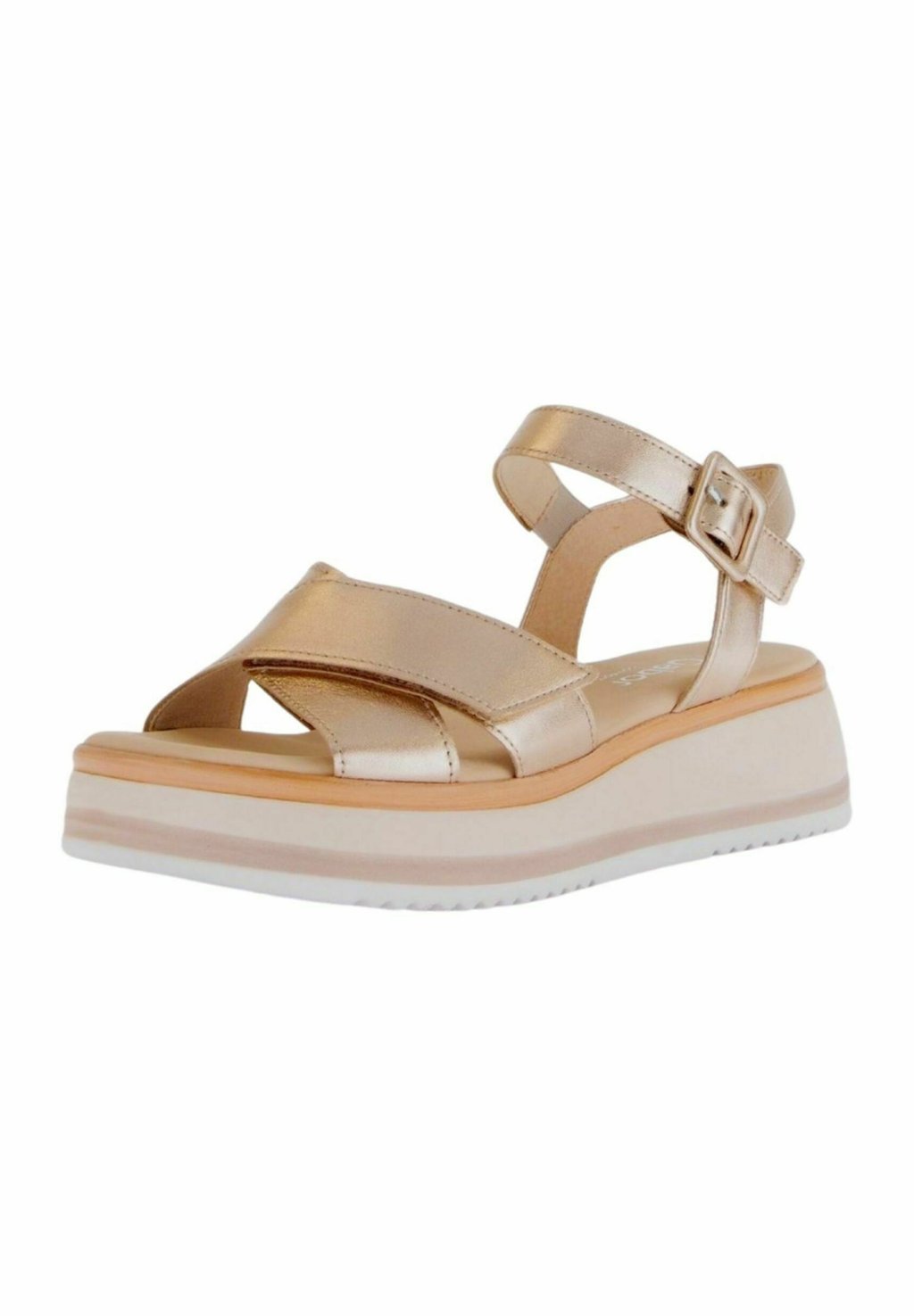 Босоножки на танкетке Platform sandals Gabor, светло-розовый — фото 2