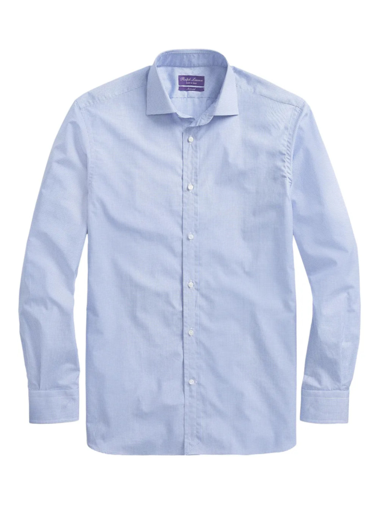 

Рубашка в клетку Ralph Lauren Purple Label, синий