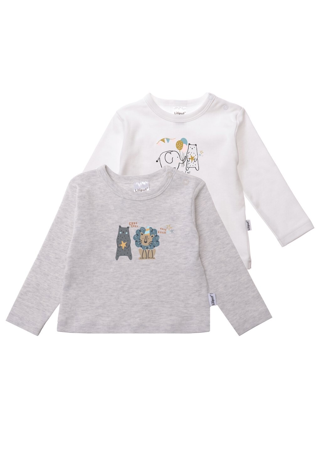 

Рубашка с длинным рукавом 2 PACK Liliput, цвет grau weiss