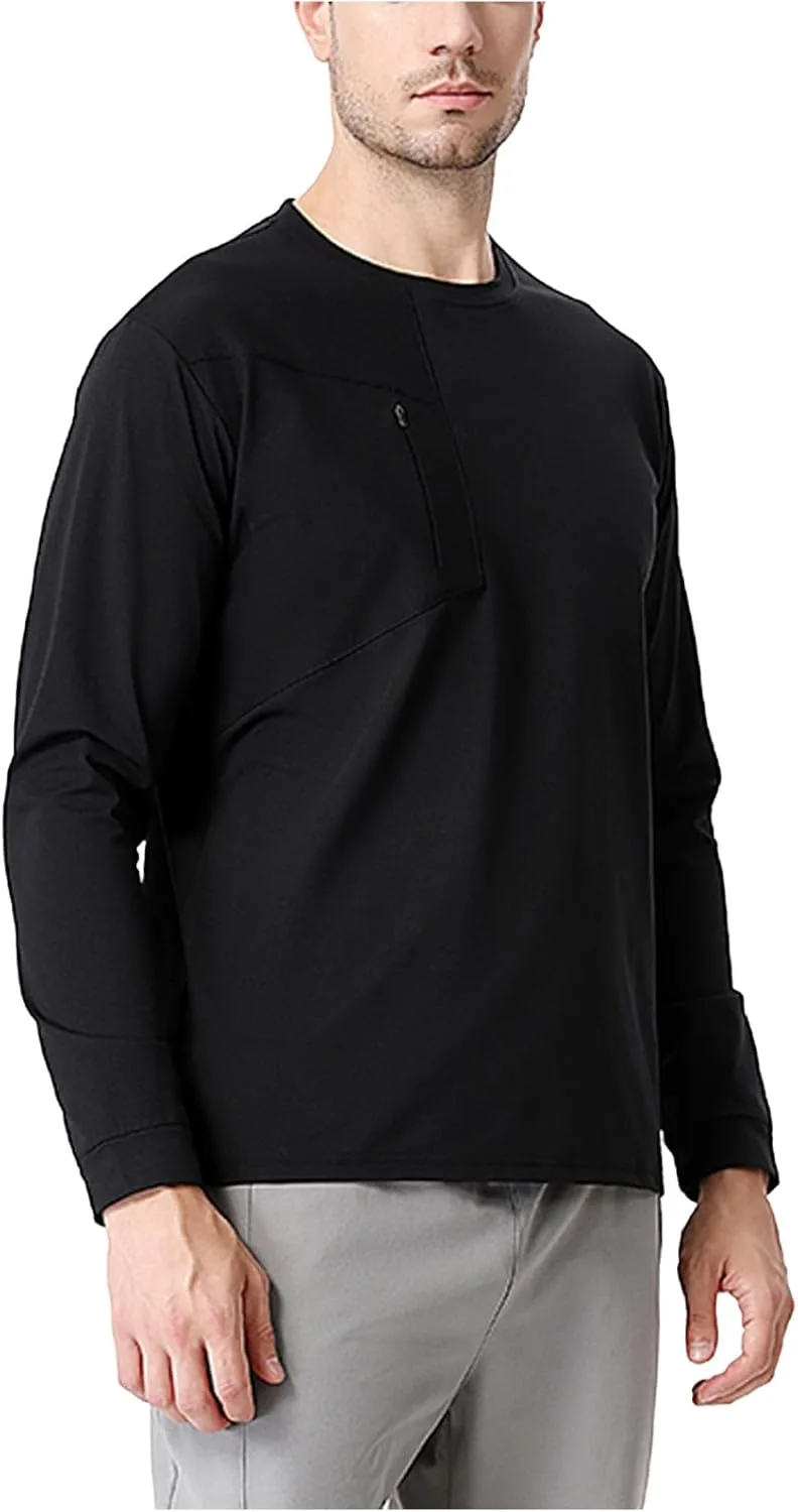 

Футболка с длинным рукавом для мужчин Running Athletic Golf Gym